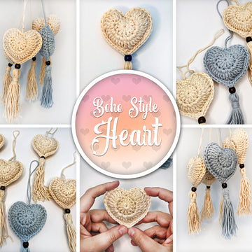 Boho Style Heart