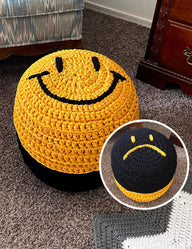 Reversible Ottoman Cover