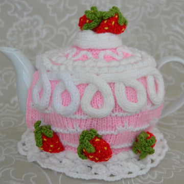 Strawberry Cake Tea Cosy