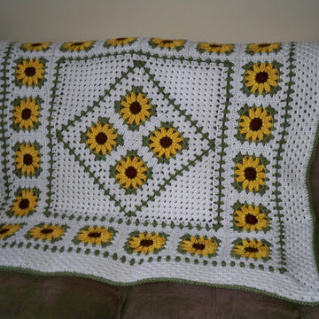 Sunflower Lapghan
