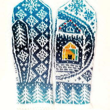 Snow Globe Mittens
