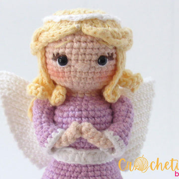 Girl Christmas Guardian Angel-Ángel de la Guardia