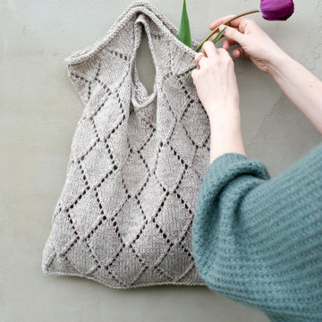 Diamond market bag