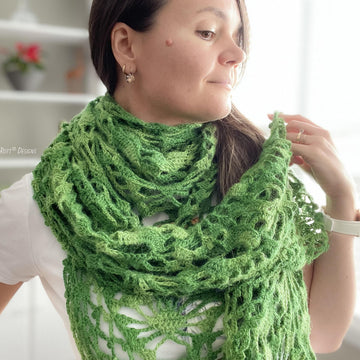 Peacock Eye Shawl