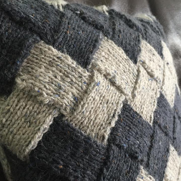 Entrelac Essentials Cushion