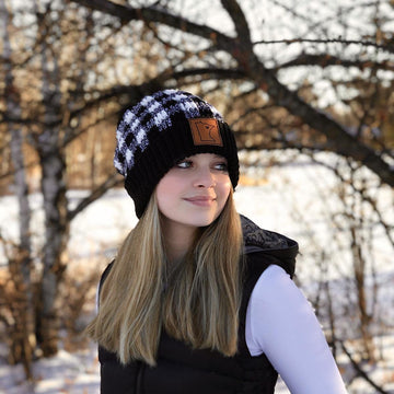 Love My Buffalo Plaid Slouch
