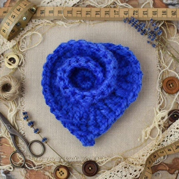 Granny Heart Crochet Coaster Pattern