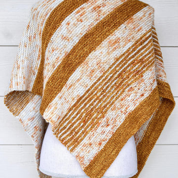 Garter Graffiti Shawl