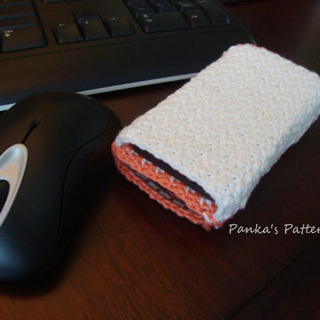 DoubleDecker Phone Case in houndtooth pattern / Kétzsebes telefontok