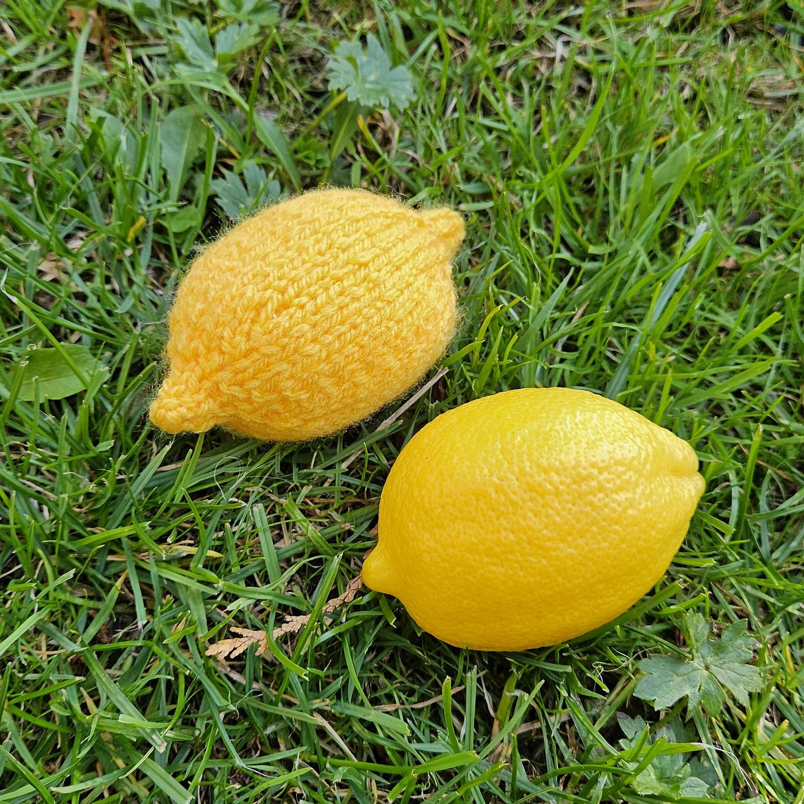 Knitted Oranges & Lemons