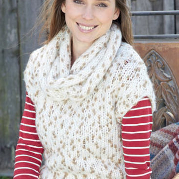 Sleeveless Tops and Cowl in Sirdar Husky - 7193 - Downloadable PDF