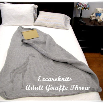 ADULT GIRAFFE THROW