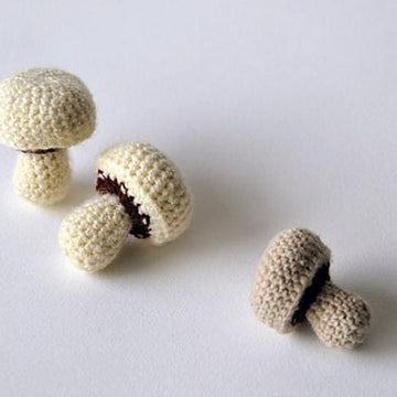 Mushroom Crochet Pattern, Mushroom Amigurumi, Food Amigurumi, Vegetable Crochet Pattern