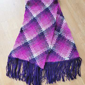 Colour Pooled Scarf