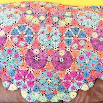 Kaleidoscope Afghan/Blanket