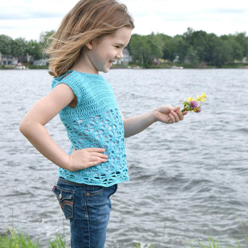 Coastal Waves Top - Child