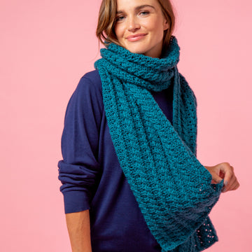 Cinnamon Swirl Hat and Scarf Set - Free Crochet Pattern for Women in Paintbox Yarns Wool Blend Worsted - Downloadable PDF