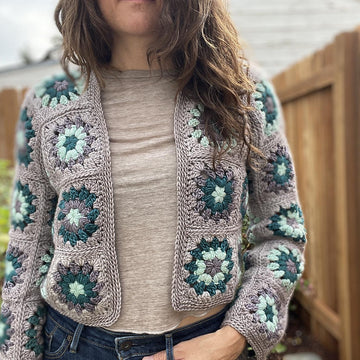 Airie Granny Square Cardigan