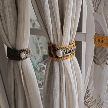 Pillars 'n' Spikes Curtain Ties