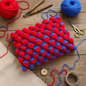 Crochet Strawberry Clutch Bag Pdf + Video Tutorials