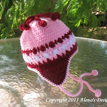 Crochet Cherries Hat