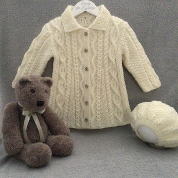 Kieran & Aria Aran Coat Sets