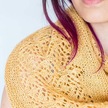 Wheat Fields Shawl