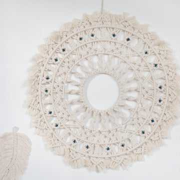 Macrame Mandala Villalba in Hoooked Spesso Eco Barbante Chunky Cotton - Downloadable PDF