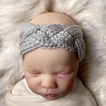 Mystery Braid Crochet Baby Headband