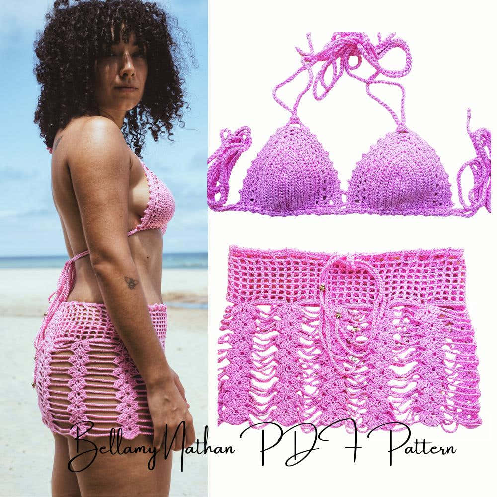 "Aphrodite" Bikini Bra & Skirt