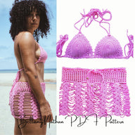 "Aphrodite" Bikini Bra & Skirt