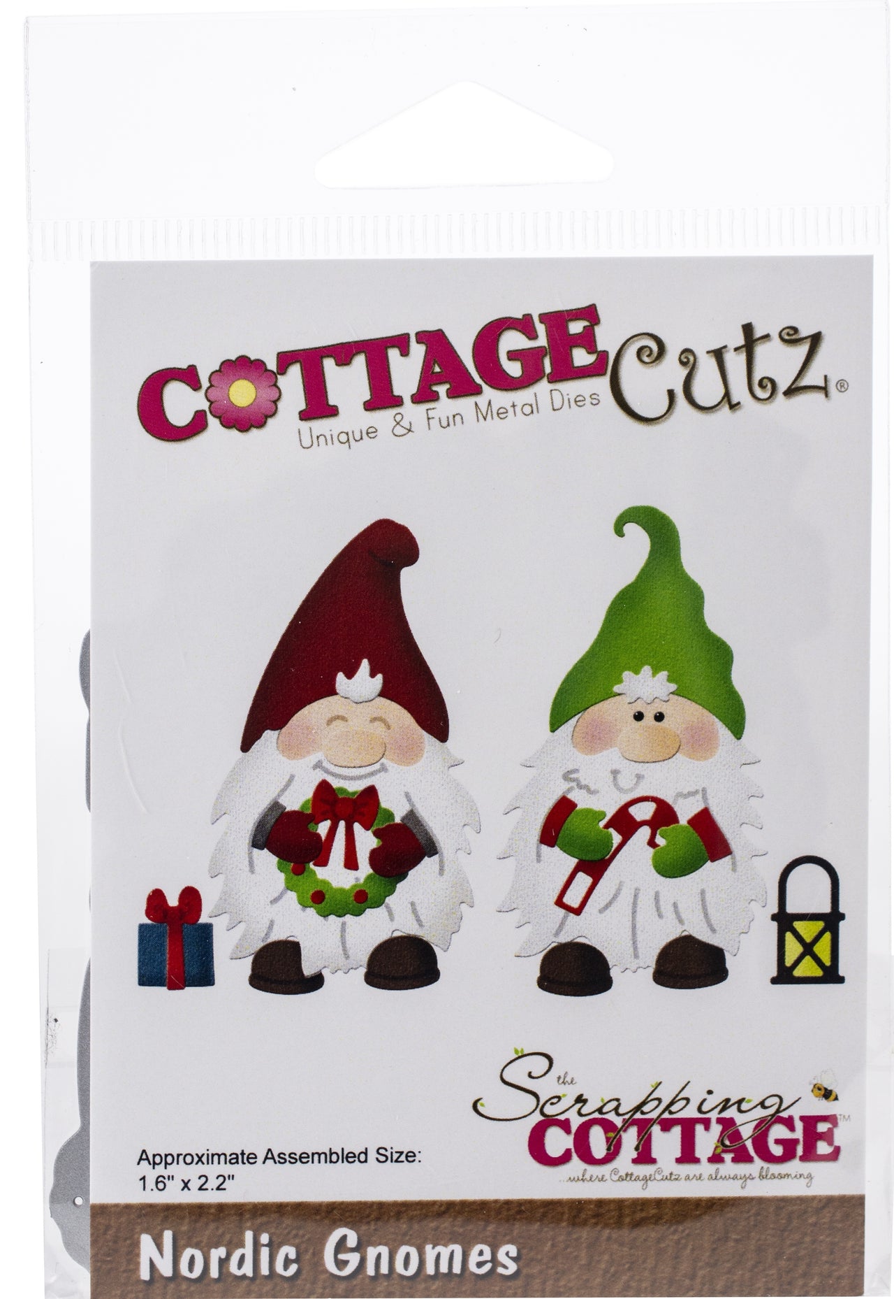 CottageCutz Dies - Nordic Gnomes 1.6"X2.2"