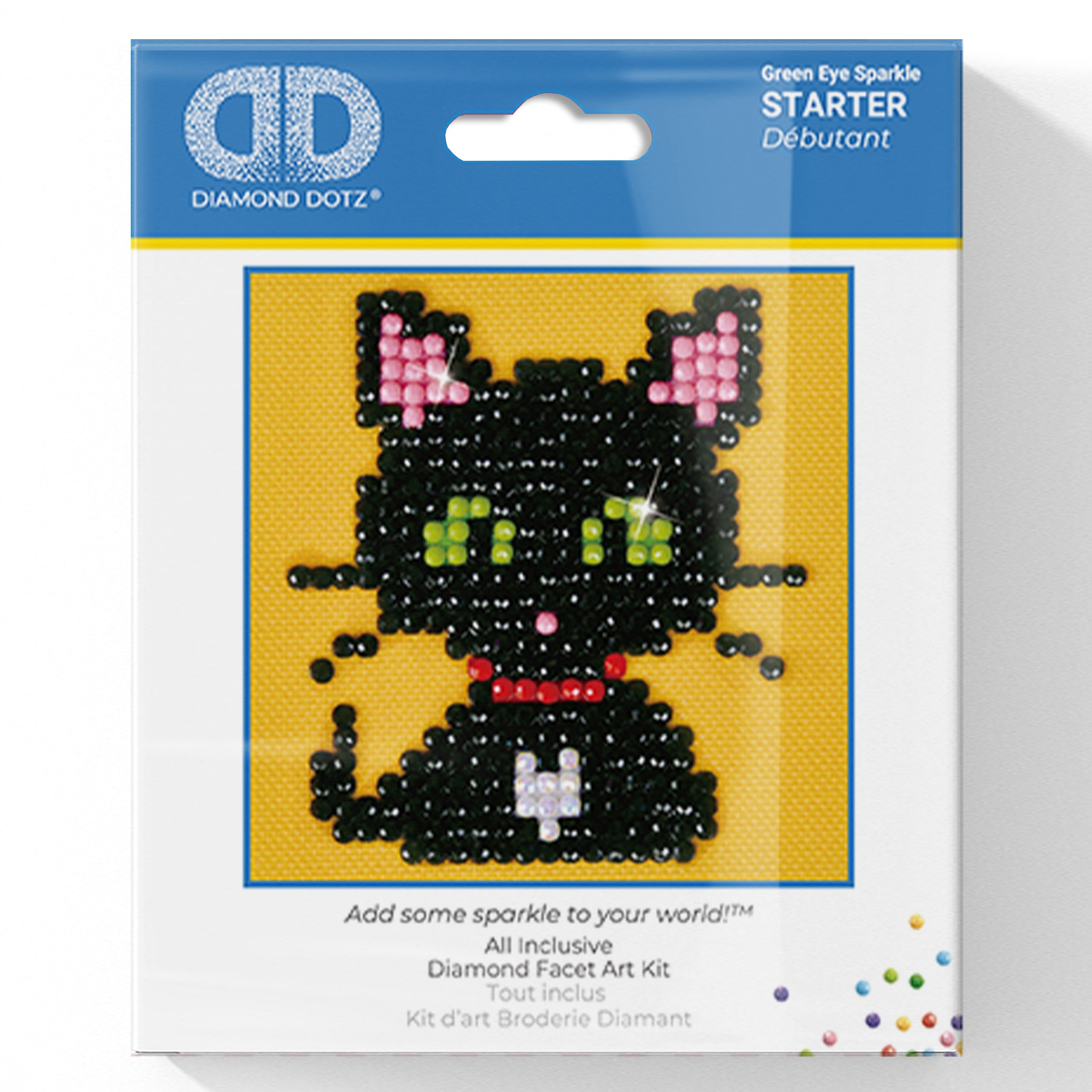 Diamond Dotz Green Eye Sparkle Diamond Painting Kit