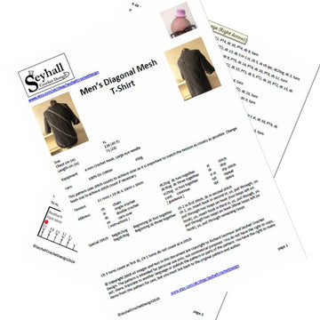 Diagonal Mesh T-Shirt
