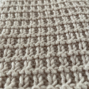 Knit & Purl Baby Blanket