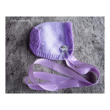 Gingham Matinee Set Knitting Pattern #174