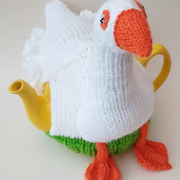 White Embden Goose Tea Cosy