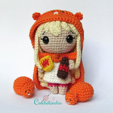 Umaru-Chan amigurumi doll - crochet pattern by Crochelandia