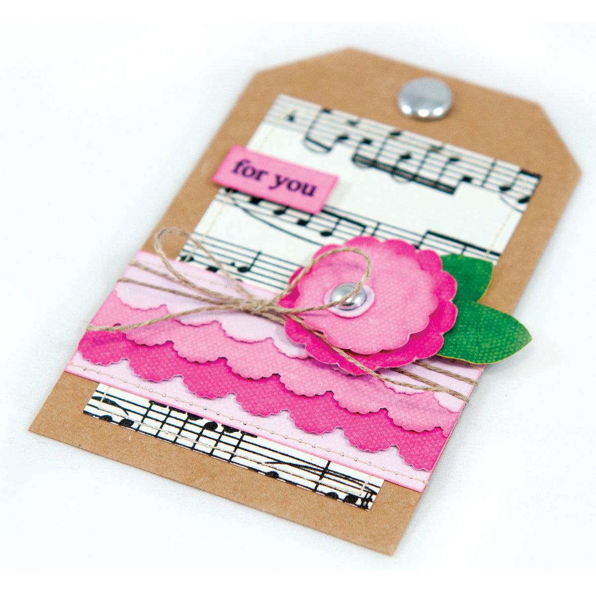 EK Success Edge Punch - Scalloped Scallop, 2"X1"