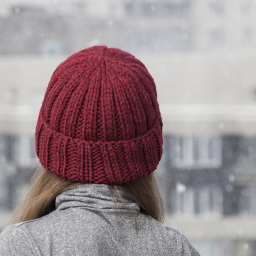 2x2 Ribbed Hat - classic fisherman beanie + VIDEO