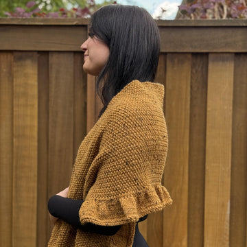 Ruffled Wrap