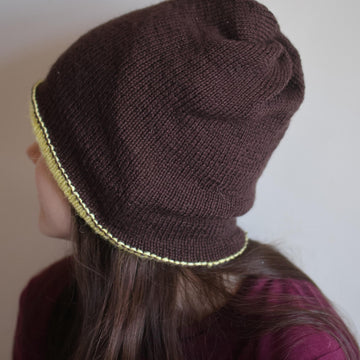 Distressed Swirl Beanie