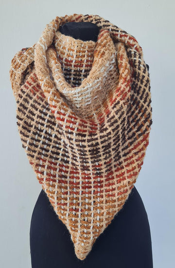 Woven Triangle Scarf