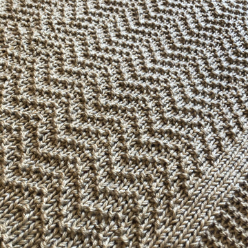 “Let’s get our Chevr-on!”  Blanket Pattern