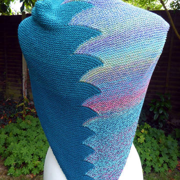Wave on Wave Shawl