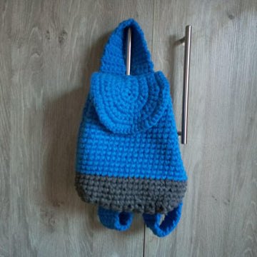 Blue Backpack Bag