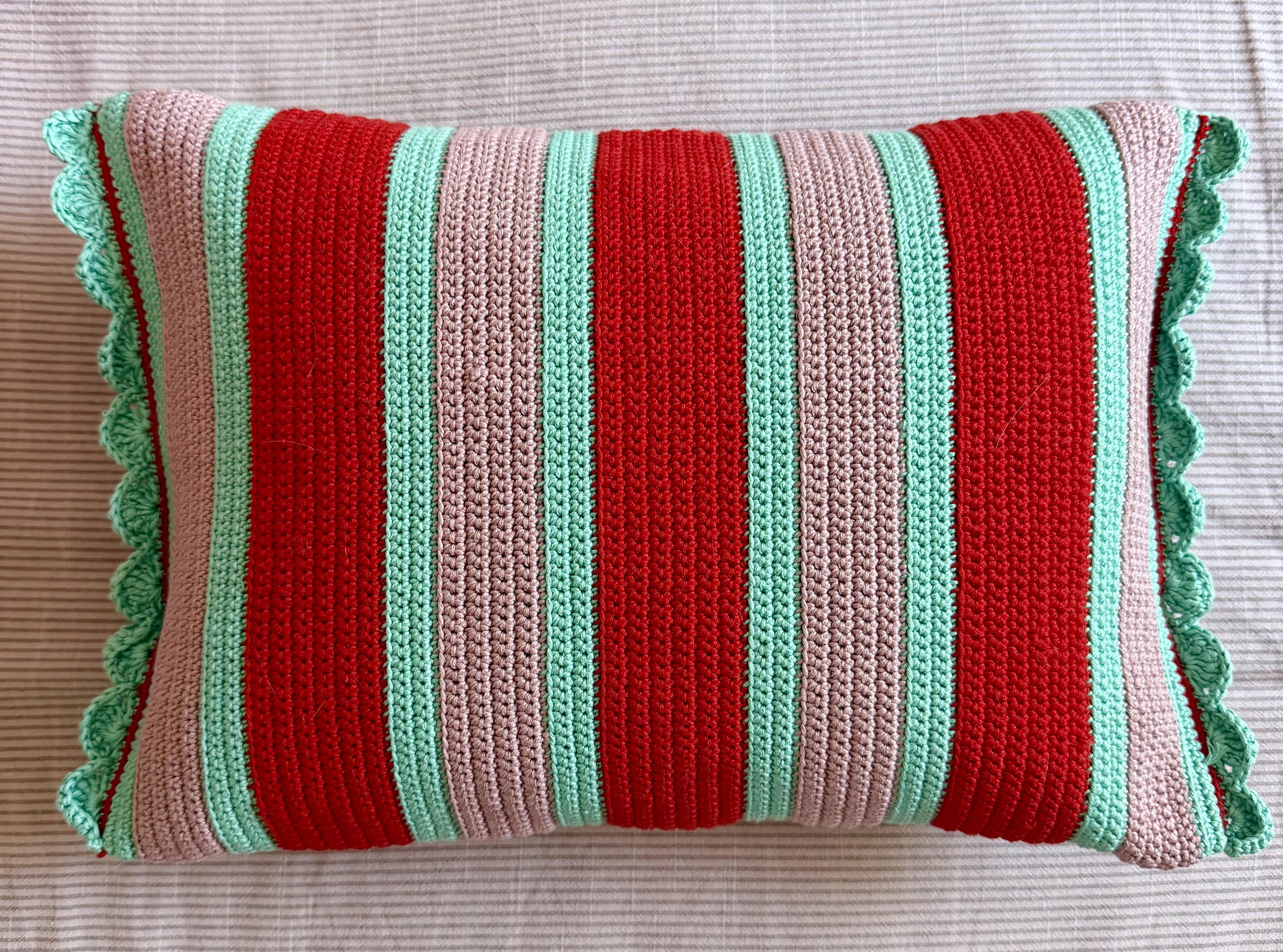 'More is More' Crochet cushions