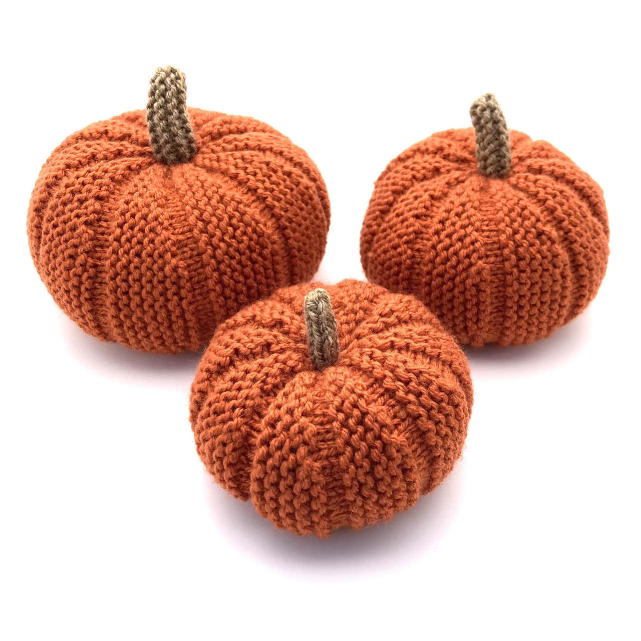 Short Row Pumpkins