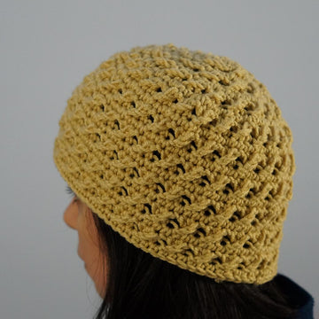 Cross stitch beanie
