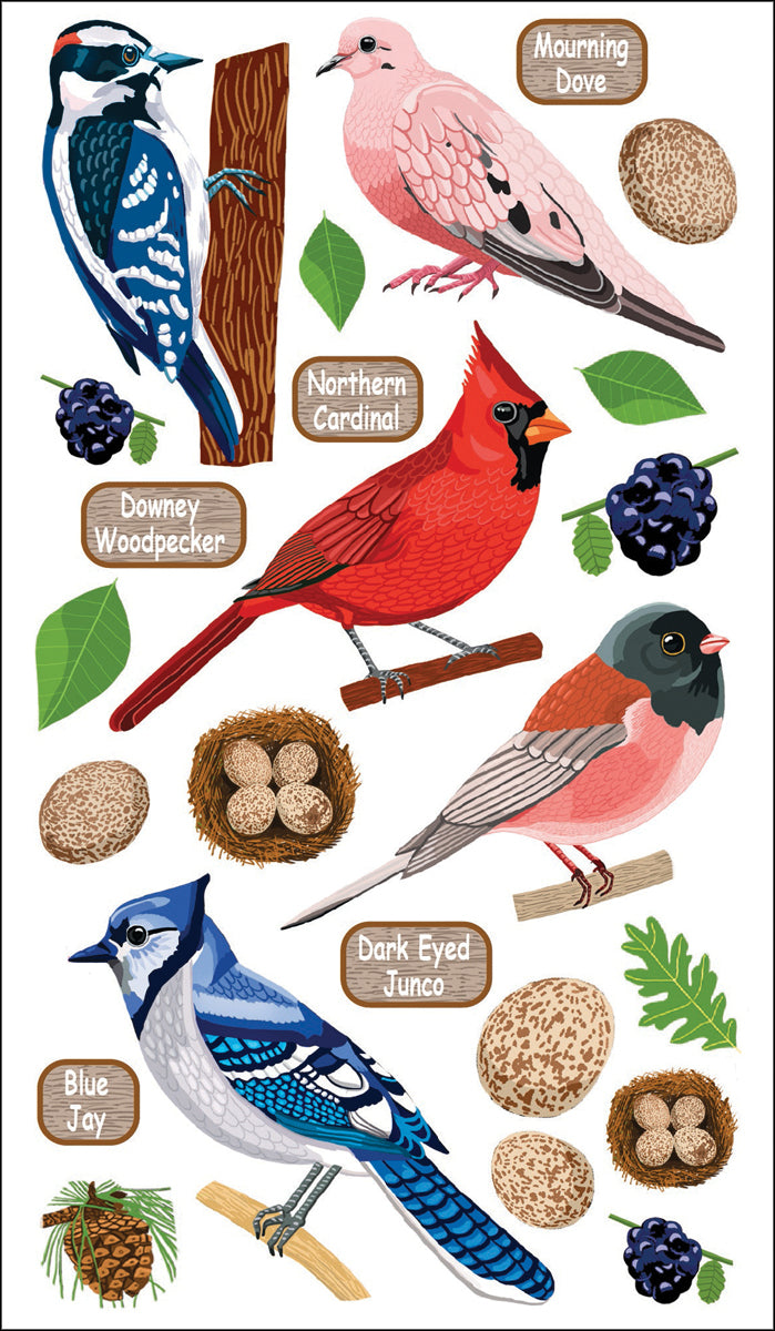 Sticko Stickers - Top U.S. Birds 2